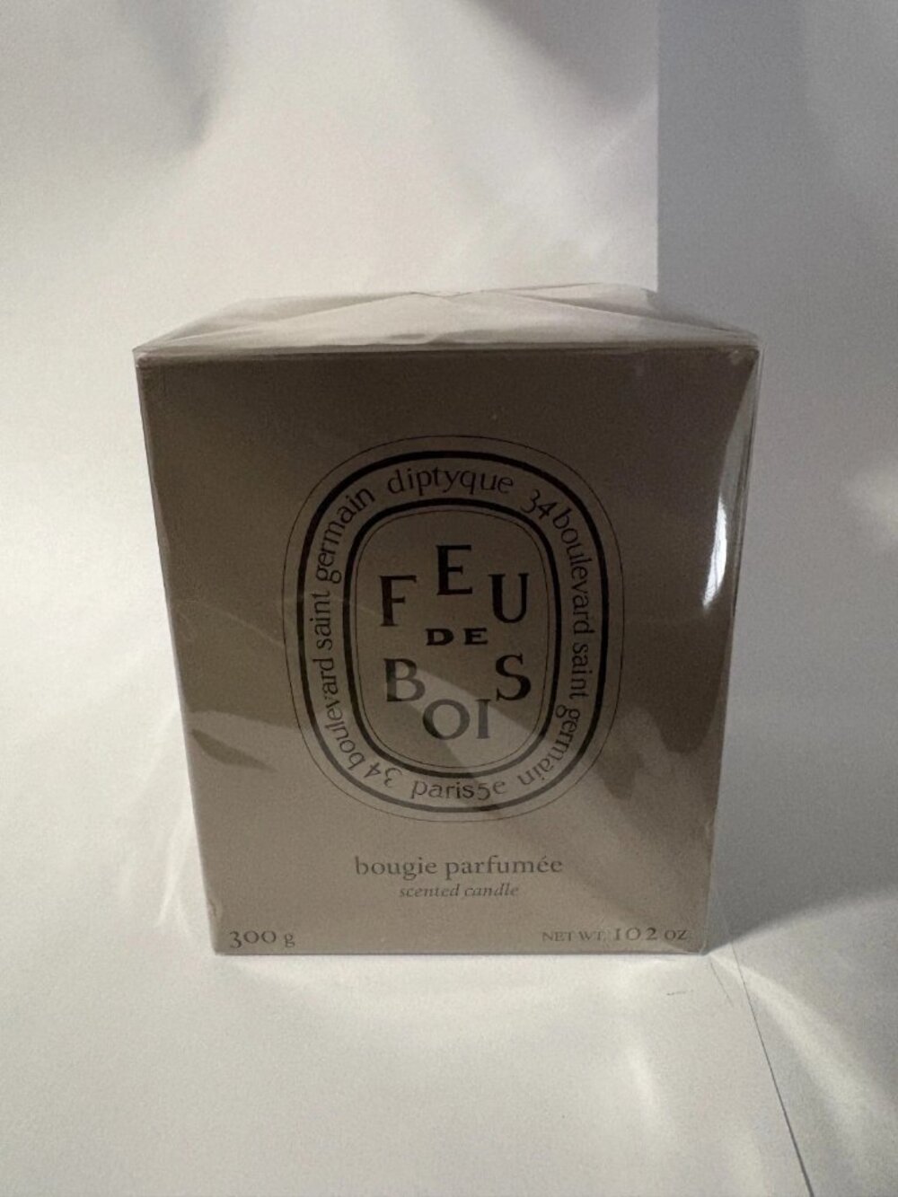 Diptyque Feu De Bois (Wood Fire) Scented Candle 10.2 oz (300g) - New, Sealed